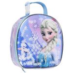 Disney Frozen Lunch Box Elsa And Anna 2-Sided Design Insulated Lunch Bag Tote