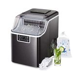 Countertop Nugget Ice Maker Machine, With Self-Cleaning - 35Lbs Of Ice Per Day, Perfect For Home/Office/Bar/Party - Ice Maker For Ultimate Convenience And Refreshment