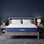 LIFEMENT King 10 Inch Gel Core Grid Mattress, Advanced Gel Core Grid, Medium Firm, Motion Isolation & Pressure Relief, CertiPUR-US Certified