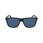 LACOSTE EYEWEAR Men's L932S-001 Sunglasses, Matte Black, 57/15/145