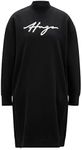 HUGO Womens Nazomi Dress Black S
