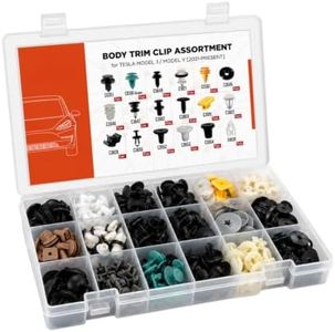 AUTO OCCASION 369Pcs Body Trim Clip Assortment Kit for BMW 3 Series F35 F34 F31 Car Retainer Clips Push Rivets Fasteners for Bumper Fender Liner Door Panel Liftgate Interior Exterior Trim Replacement