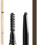 Browluxe Ultra Precise Eyebrow Pencil Waterproof, Long Lasting Brow Pencil with Castor Oil In Shade Walnut