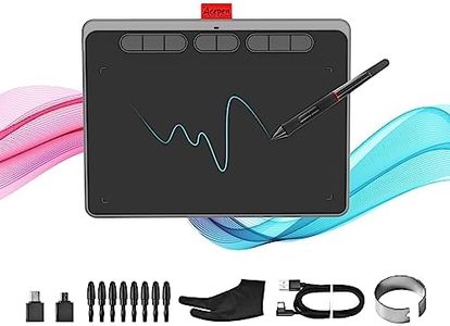 Drawing Tablet Acepen Graphics Tablet with Battery-Free Stylus 8192 Pressure Sensitivity 8 Hot Keys, 9 x 6 inch Pen Tablet for Digital Art, Online Teaching, Animation, Work with Mac, PC & Mobile