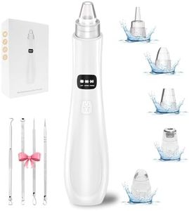 Gackoko 2023 Upgraded Blackhead Remover Pore Vacuum, Newest Blackhead Extractor-5 Suction Power,5 Probes,USB Rechargeable Facial Pore Cleaner Kit Electric Acne Extractor Tool for Women & Men