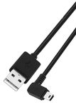 BUYYART New 20" Right Angle Mini to Standard USB Cable for Necon Camera, Printers