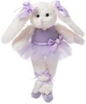 Bearington Collection Twirlina Ballerina Plush Stuffed Animal Bunny 12"