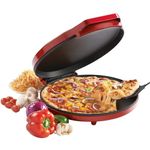 Betty Crocker BC-2958CR Nonstick Coating Pizza Maker (Red)