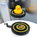 Duck Landing Pad for Jeep,Review Mirror Duck Zone for Jeep Wrangler,Review Mirror Duck Landing Pad Duck Holder Compatible with Jeep Wrangler JK JKU 2007-2018