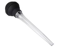 KitchenAid Silicone Baster, Black, 3 inch, Turkey Baster, KQG056OHOBE, DX302