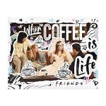 Paladone PP8073FR 1000 Pieces Friends Coffee is Life Jigsaw Puzzle