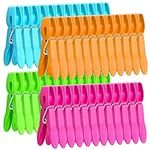 48 Pack Colorful Plastic Clothespin