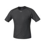 GORE WEAR Men's M Windstopper Base Layer Shirt, Black