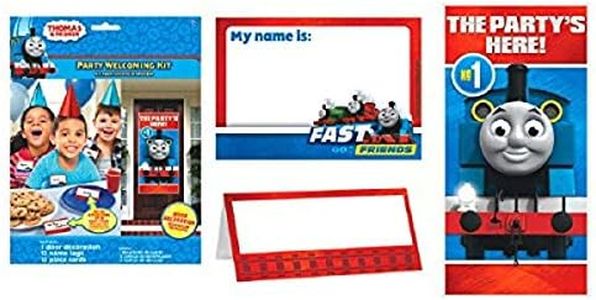 Amscan Thomas & Friends Party Welcoming Kit