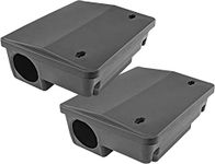 iTrap iTrap-005-S2 Rat Bait Stations Set of 2, Black