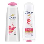 Dove Ultra Care Colour Care Shampoo 400ml and Conditioner 350ml | for Colour Treated Hair | 2 Pack | With Aasram Card