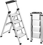 XinSunho 4 Step Ladder, Retractable