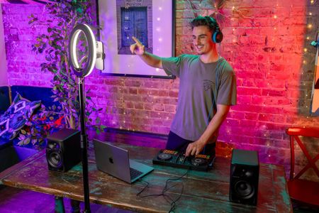 Pioneer DJ DDJ-FLX2 DJ Controller – 4-Channel Performance Mixer