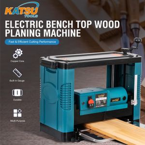 KATSU 1850W Thicknesser, 330mm Planer – Powerful Woodworking Tool