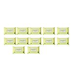 EASY BATH Wet Wipes Adult Wet Wipes for Bed Bath Aloe Vera & Vitamin E | No Rinse Required | Dermatologically Tested | Alcohol Free | Disposable Wipes |Pack of 12