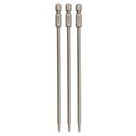 HOPLEX RC Hex Bit 6 Inch Power Bits 2.5mm Hex Head Allen Wrench Drill Bit Set Professional Grade ¼ Inch Hex Shank for Screwdrivers Electric Screwgun/Power Drill(3pcs Hex 2.5mm)