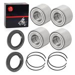 Front Rear Heavy Duty Wheel Bearing 30x60x37mm & CIRCLIP For Can-Am Maverick Commander Outlander Renegade Max 330 400 450 500 570 650 800 80 1000 Defender HD10 HD8 DS450 293350118 293350040 293350150