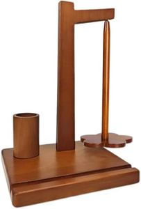 Athena's Elements Upgraded Yarn Holder for Knitting and Crocheting, Magnetic Twirling Mechanism Yarn Spinner with Crochet Accessories Storage and Phone Stand, Yarn Ball Holder for Knitting Lovers