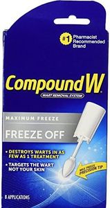 Compound W Wart Remover, Freeze Off Kit, 8 ct (Packaging May Vary)