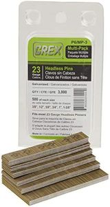 GREX P6/MP-3 23 Gauge Multi-Pack Headless Pins (3,000 per box)