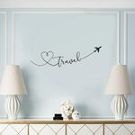 GADGETS WRAP Wall Decal Vinyl Sticker Travel Themed Words for Office Home Wall Decoration