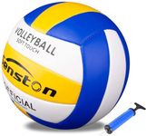 Senston Volleyball Official Size 5 Soft Touche Volley Ball Indoor Outdoor Beach Volleyballs