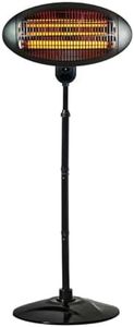STATUS Outdoor Electric Heater | 2000W Electric Patio Heater | Black Stainless Steel | HOPH-2000W1PKB