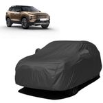 BARBARIKA Car Cover Compatible with Tata Safari Facelift Water Resistant Car Body Cover with Dust Protection + Snow Protection + Rain Protection + Sun Resistant Car Cover