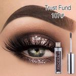 AQUAPURITY - PHOERA Magnificent Metals Waterproof Liquid Glitter & Glow Eyeshadow Palette Shimmer Long Lasting Cosmetic Metallic Eye Shadow Pigment Makeup (107 TRUST FUND)