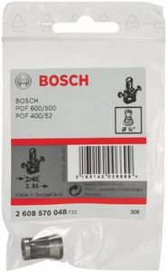 Bosch Accessories Bosch 1x Collet without Locking Nut (Holds Router Bit, Diameter Ø 1/4 Inch, Accessories for Routers)