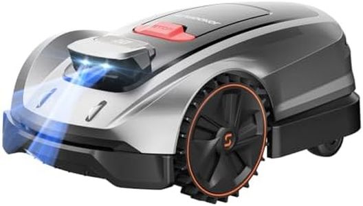 Sunseeker X3 Plus Robot Lawn Mower no Wire,0.3 Acre/13,000 Sq. Ft,Smart APP Control, AI & RTK Navigation, 6 Muti-Zone, Path Planning, for Small/Medium Yards
