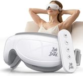 Bob and Brad Eye Massager for Migraines with Remote, Heat, Compression, Music, EyeOasis 2 Plus Heated Eye Massage Mask, Eye Care Device for Dry Eyes Relief, Improve Sleep, Gifts for Women Men