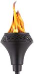 TIKI Brand 1120128 Island King Outdoor Torch, Black