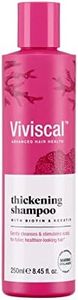 Viviscal Hair Thickening Shampoo, for Naturally Thicker & Fuller Looking Hair, Paraben Free Hair Shampoo with Biotin, Keratin & Marine Collagen Extract, for All Hair Types, 250 ml