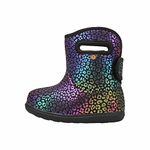 BOGS Baby Waterproof Insulated Washable Warm Wellies Boots (Black Multi, UK_Footwear_Size_System, Infant, Women, Numeric, Medium, Numeric_5)