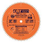 CMT P10080 5/8" Bore ITK Melamine & Ultra Finish Saw Blade, 10" x 80 Teeth