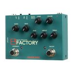 SONICAKE Bass Pedal with Overdrive Analog Preamp Compression Effects Pedal and 3-Band EQ Via Pre/Post Selection with XLR Output - B Factory