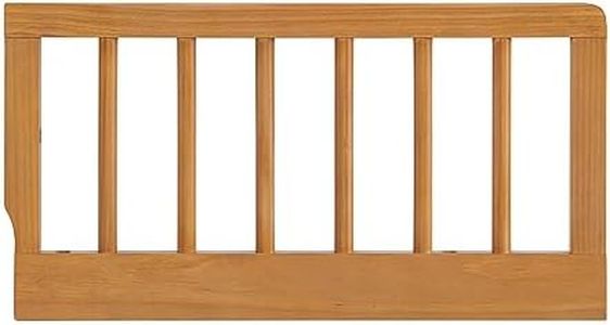 Oxford Baby Dawson Crib to Toddler Bed Guard Rail Conversion Kit, Honey Brown, Green Guard Gold Certified