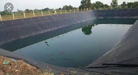 Biofloc Rubber Heavy Sheet Black (2 x 5 Meter) 500 GSM Fish Pond Liner Garden Pools HDPE Membrane Reinforced