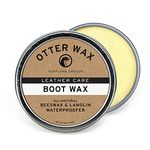 Otter Wax Boot Wax : All-Natural Leather Protectant 5oz Tin