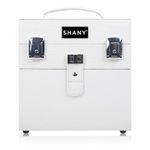 SHANY Color Matters - Nail Accessories Organizer and Makeup Train Case - White Lily