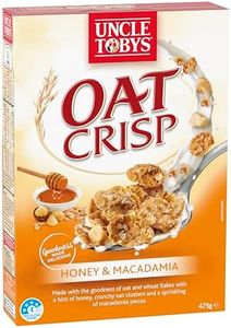 Uncle Tobys Oat Crisp Honey and Macadamia Breakfast Cereal 475 g
