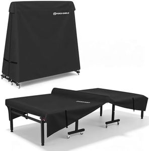 Porch Shield 9x5 Ft Ping Pong Table Cover for Folding & Flat
