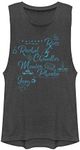 Friends Women's Festival Muscle Tank, Charcoal, Large