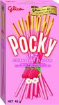 Glico Pocky Strawberry Flavour Biscuit Sticks 47 g